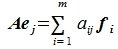 Найти координаты вектора заданного матрицей