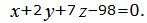 Написать уравнение плоскости проходящей через линию пересечения плоскостей 4x y 3z 6