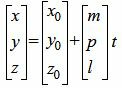 Каноническое уравнение линии пересечения двух плоскостей алгоритм составления