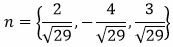 Каноническое и нормальное уравнение плоскости
