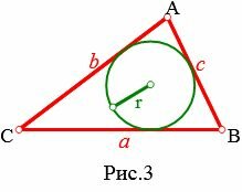 В равносторонний треугольник со стороной 12 см вписана окружность