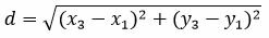 Расстояние между двумя параллельными прямыми калькулятор